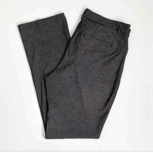 Express Columnist Barely Boot Gray Pants Office Work 4S - Picture 8 of 13